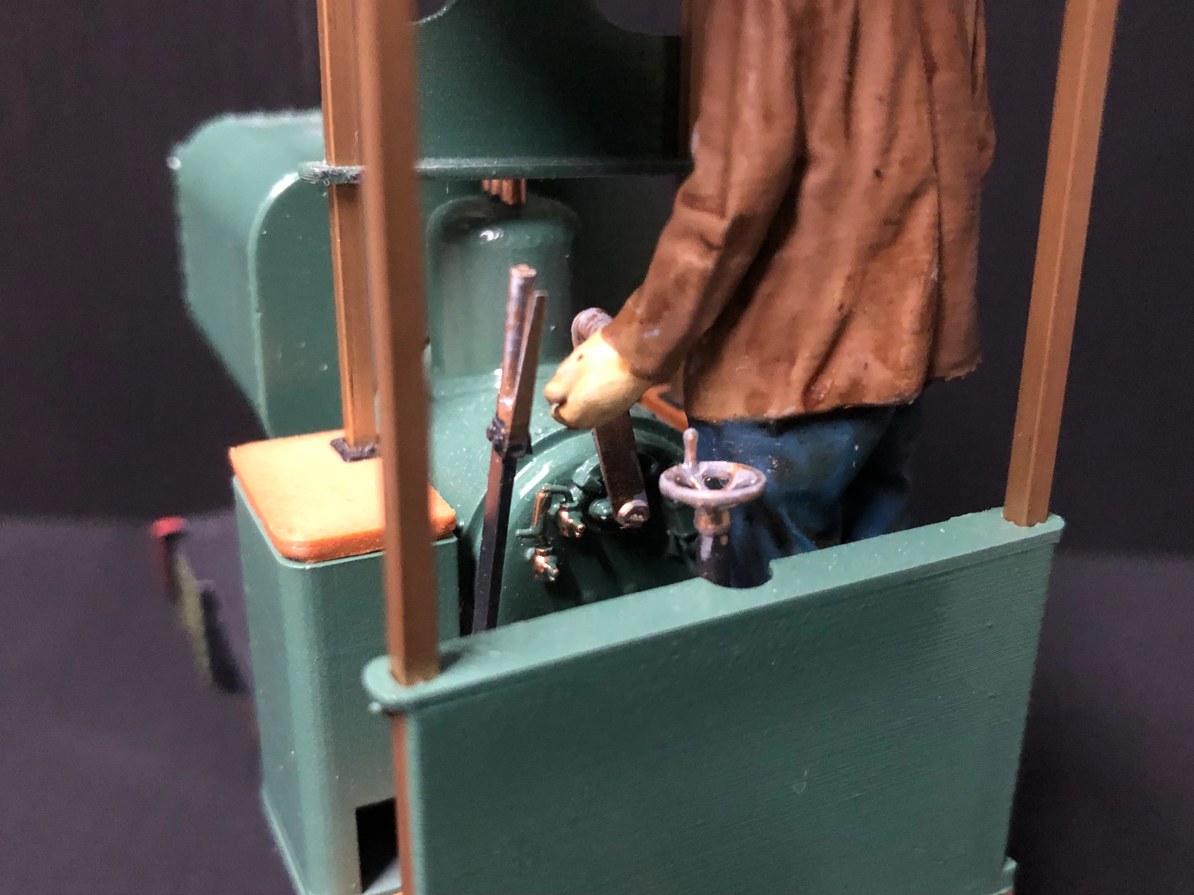 GN15 - Steam Loco - Pixie  - G-scale on 00 track using a Smokey Joe