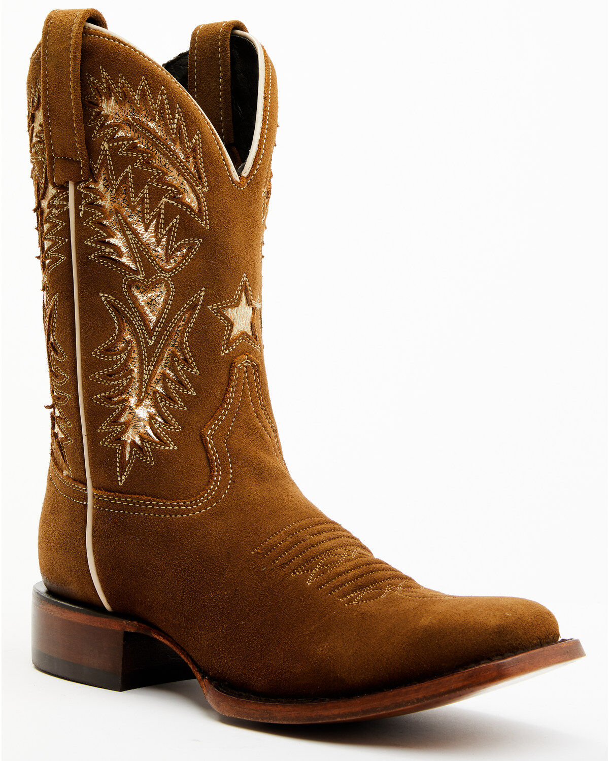 lirac boots Brown Tall Tooled Cowgirl Boots
