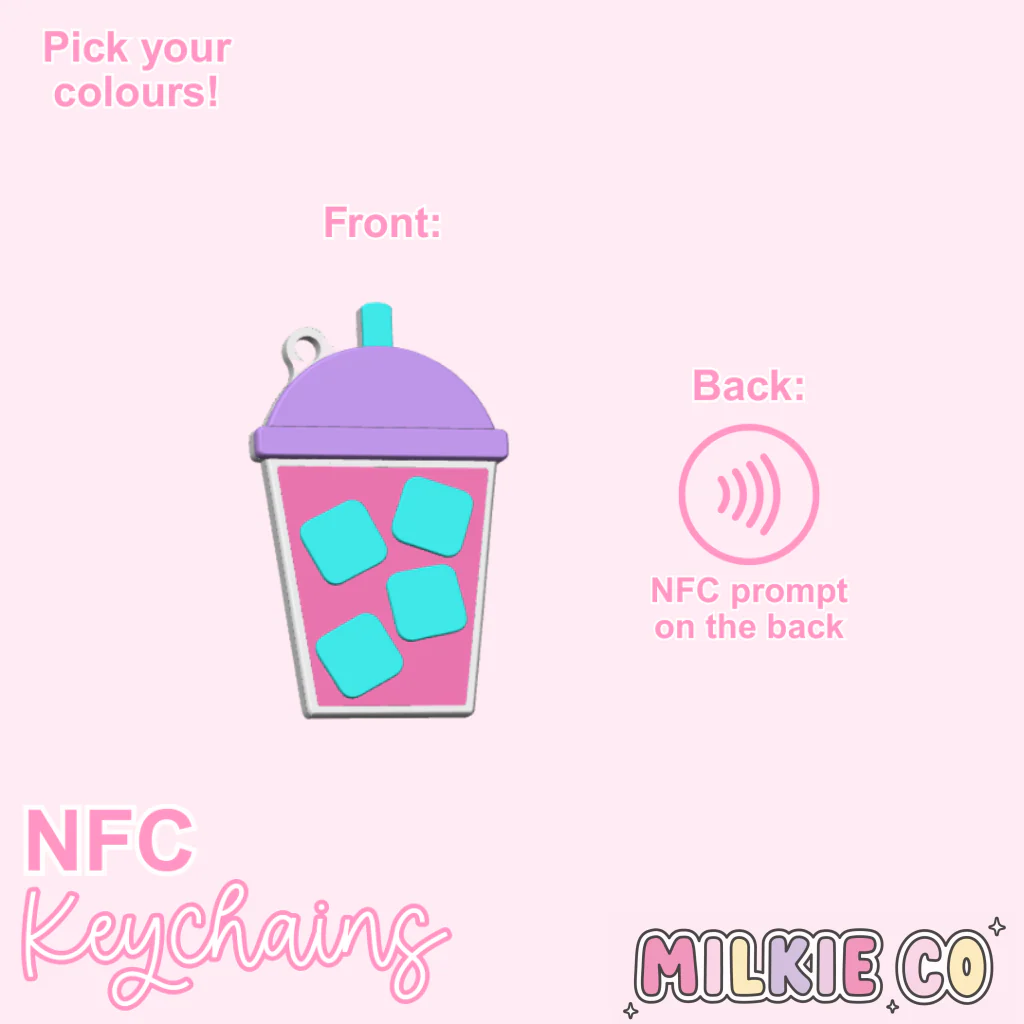 Slurpee NFC Keychain