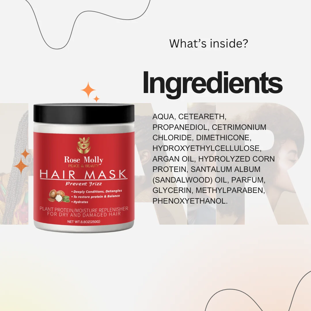 Hair Mask - Prevent Frizz