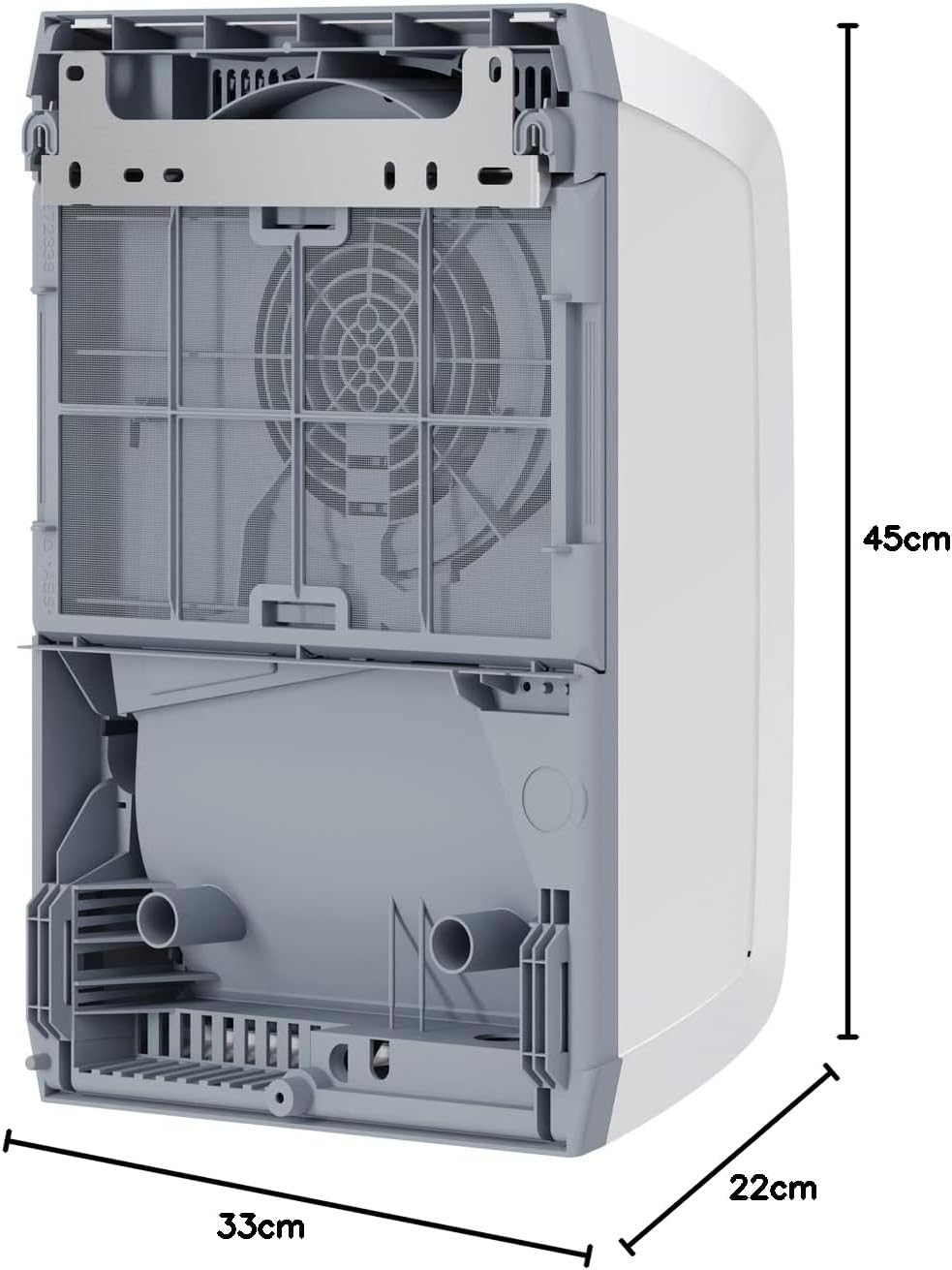 STIEBEL ELTRON Schnellheizer CK 20 Trend LCD für ca. 25 m, TV geprüft, Made in Germany, LC-Display, Wochentimer, Keramik Heizlüfter energiesparend, Bad, 2 kW, 236653