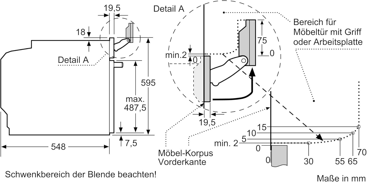 Siemens HB578GBS3, iQ500, Einbau-Backofen 60 x 60 cm, activeClean Pyrolyse Selbstreinung, TFT-Display, 3D Heißluft, Schnellaufheizung, cookControl40 Automatikprogramme, softMove, Edelstahl