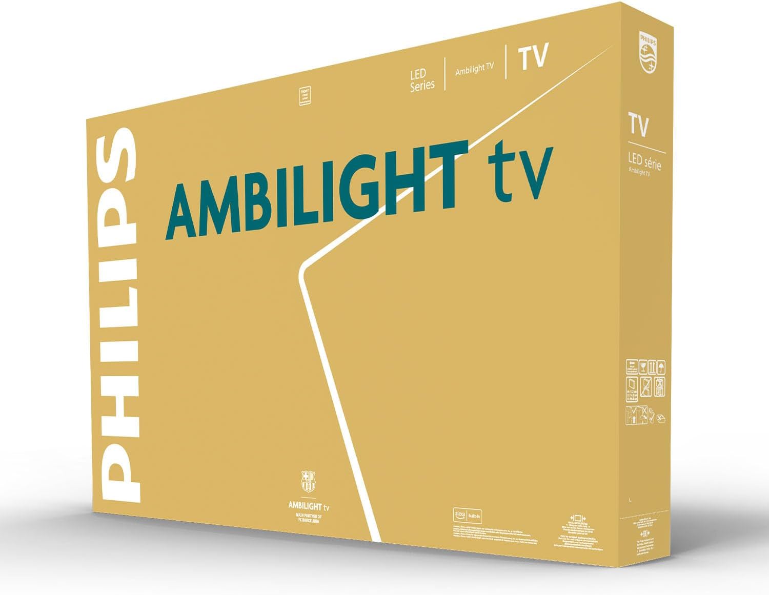 Philips 32PFS6900 HD LED Smart TV - 32 Zoll Display mit Pixel Plus, Titan OS Plattform Und Dolby Digital Sound - Funktioniert Mit Alexa Und Google Sprachassistent