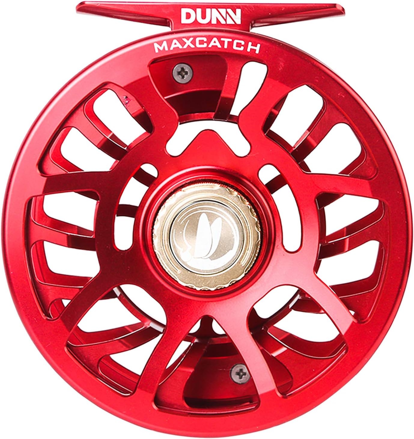 Fliegenfischerrolle, Dunn Salzwasser-Fliegenrolle, Mehrfarbig, 2–7 WT(Vermilion Red,2/4wt)