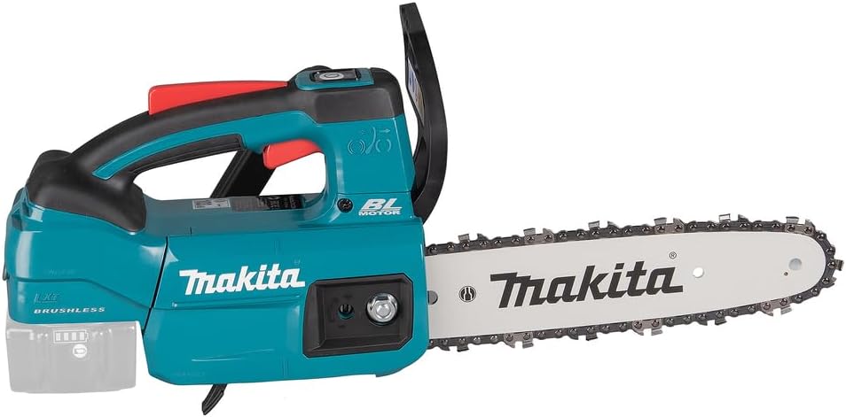 DUC 254 Z 18 V Brushless Akku Kettensäge 25 cm Solo - ohne Akku und Ladegerät, Blau, Silber
