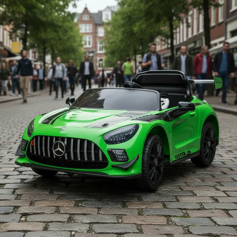 Licensed Mercedes Benz GT3 EVO 12v Kids Ride on Car with Remote