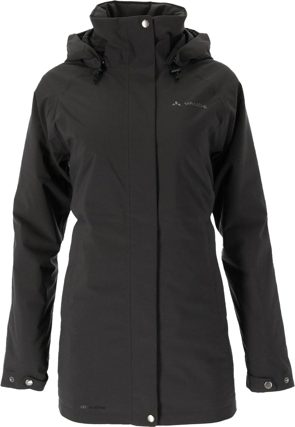 VAUDE SE Wo Cornia Coat II PHANTOM BLACK