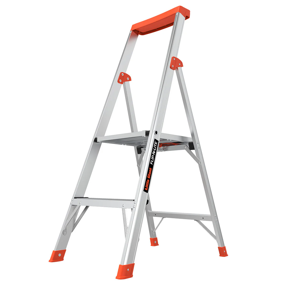 2025 Licht, stabiel en altijd binnen handbereik �C De multifunctionele vouwladder Flip-N-Lite