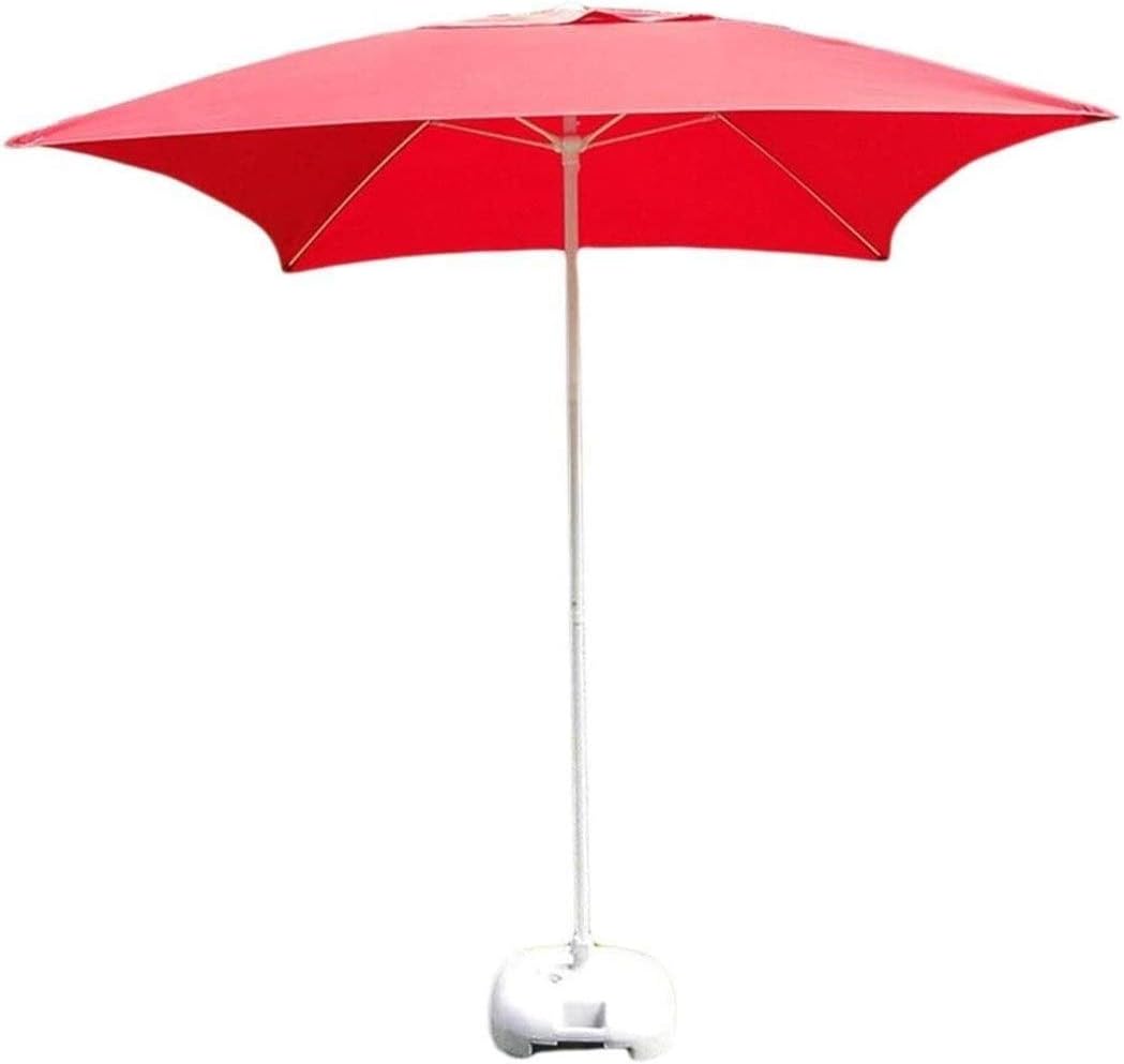 Garten-Sonnenschirme für den Außenbereich, quadratischer Sonnenschirm, ideal für den Außenhof, kommerziellen Veranstaltungsmarkt am Strand, am Pool, 6,6 Fuß / 200 cm good