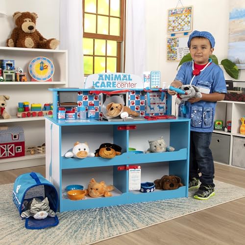 Melissa & Doug | Centro attività in legno per la cura degli animali : Giochi e giocattoli