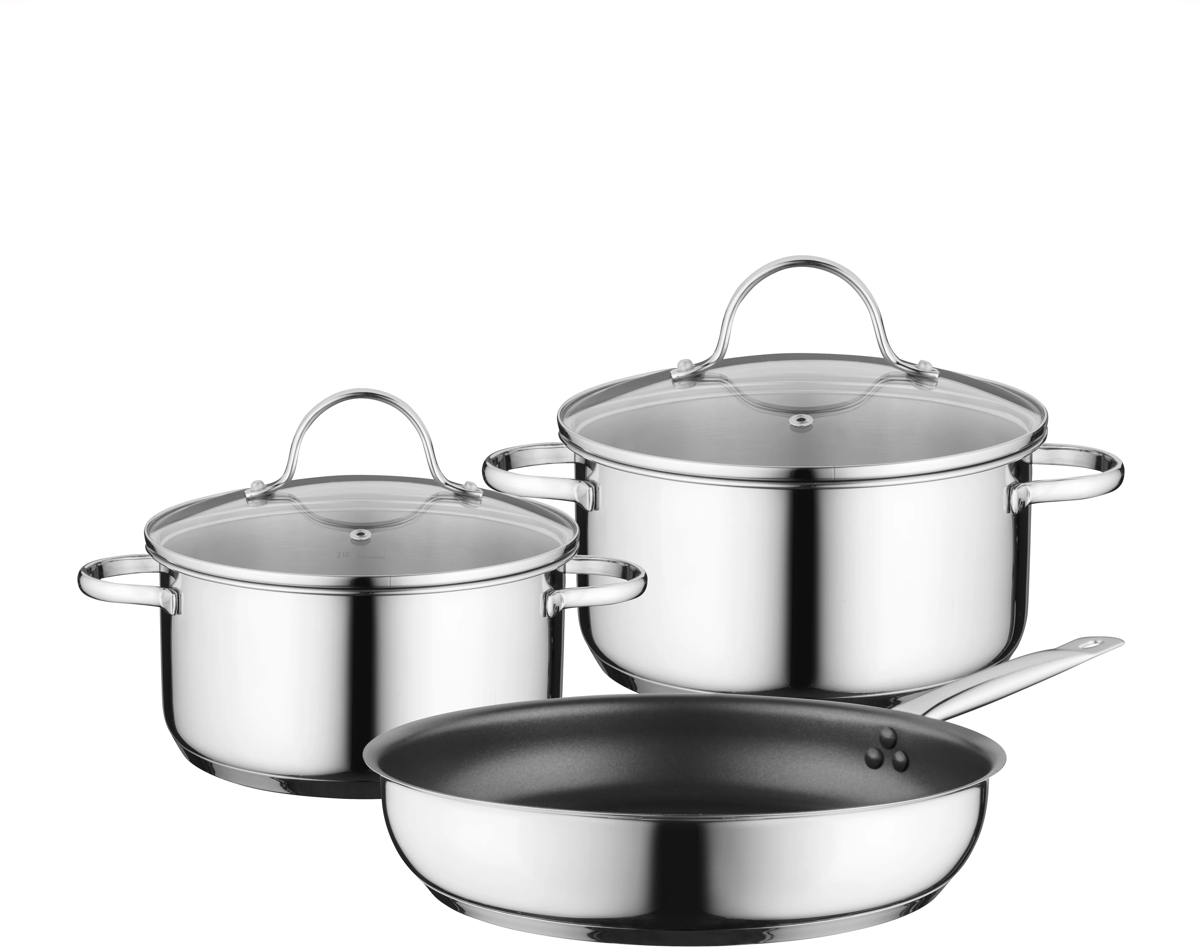Bosch Kookgerei Set, 3-delig HEZ9SE030 �C Geschikt voor inductiekookplaat