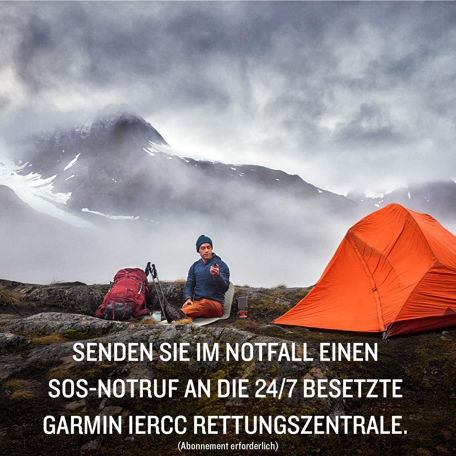 inReach Mini 2 – GPS-Satelliten-Kommunikationsgerät mit 24/7 Notruf-Funktion, weltweitem Nachrichtenversand ohne Mobilfunkempfang (ABO erforderlich) & Pfeilnavigation, bis 14 Tage Akkulaufzeit