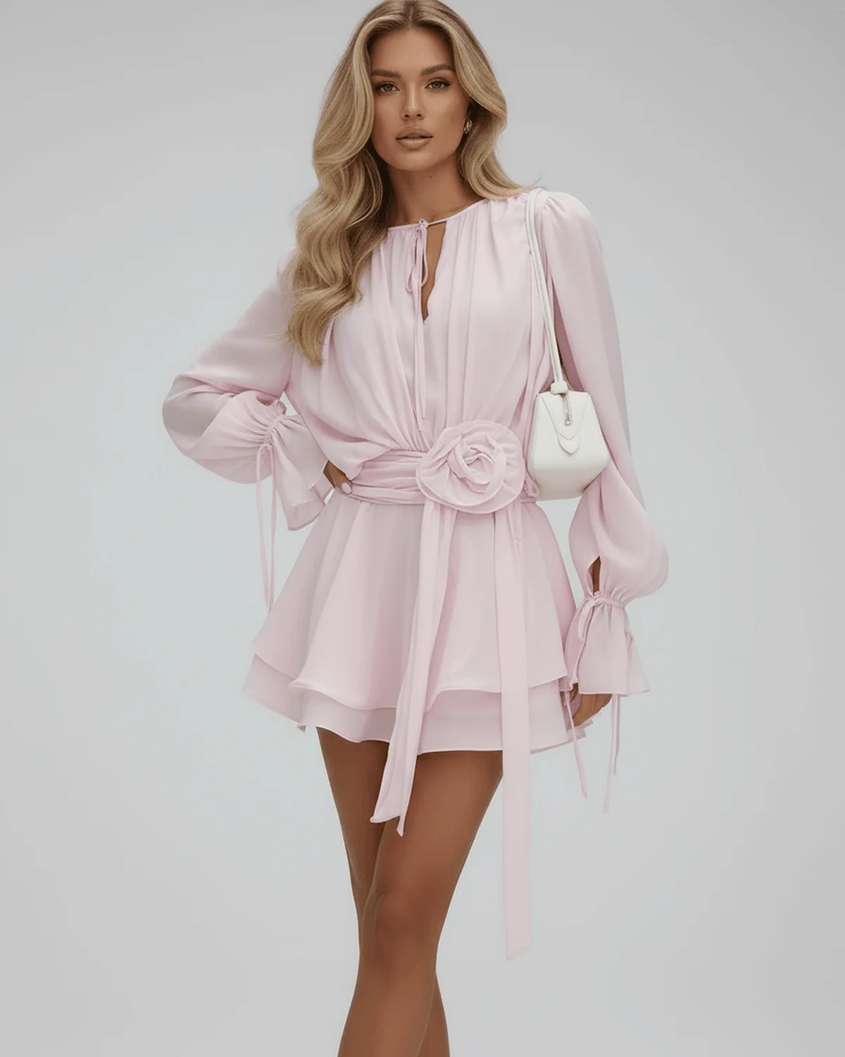Mini-Kleid f��r Damen mit lockerer Passform f��r den Alltag und den Urlaub