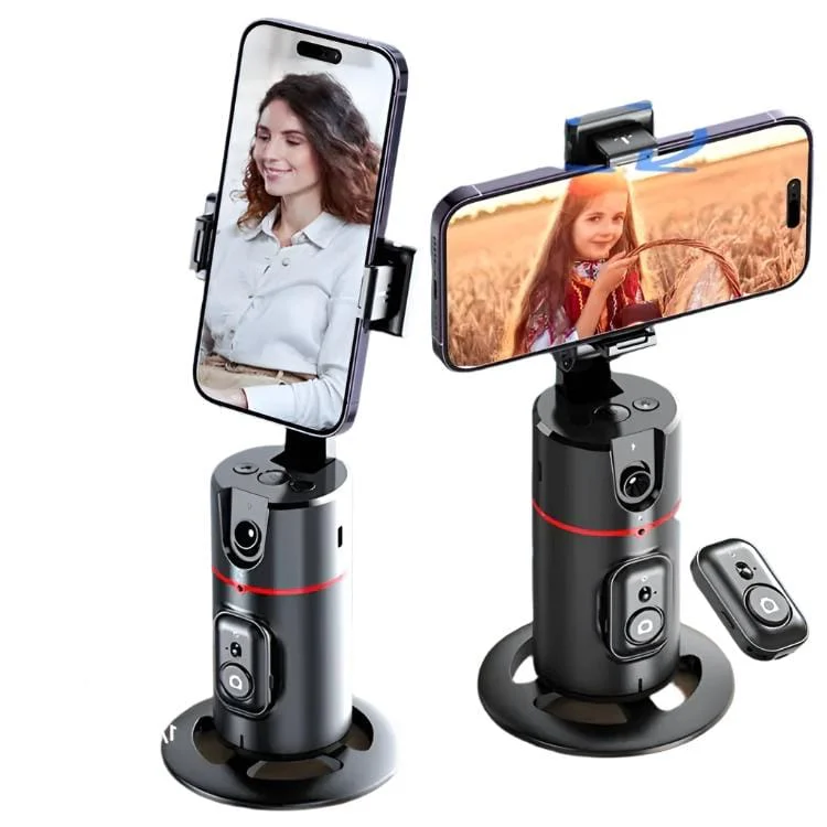 360° Rotation Gimbal Stabilizer with Face Tracking & Remote Shutter