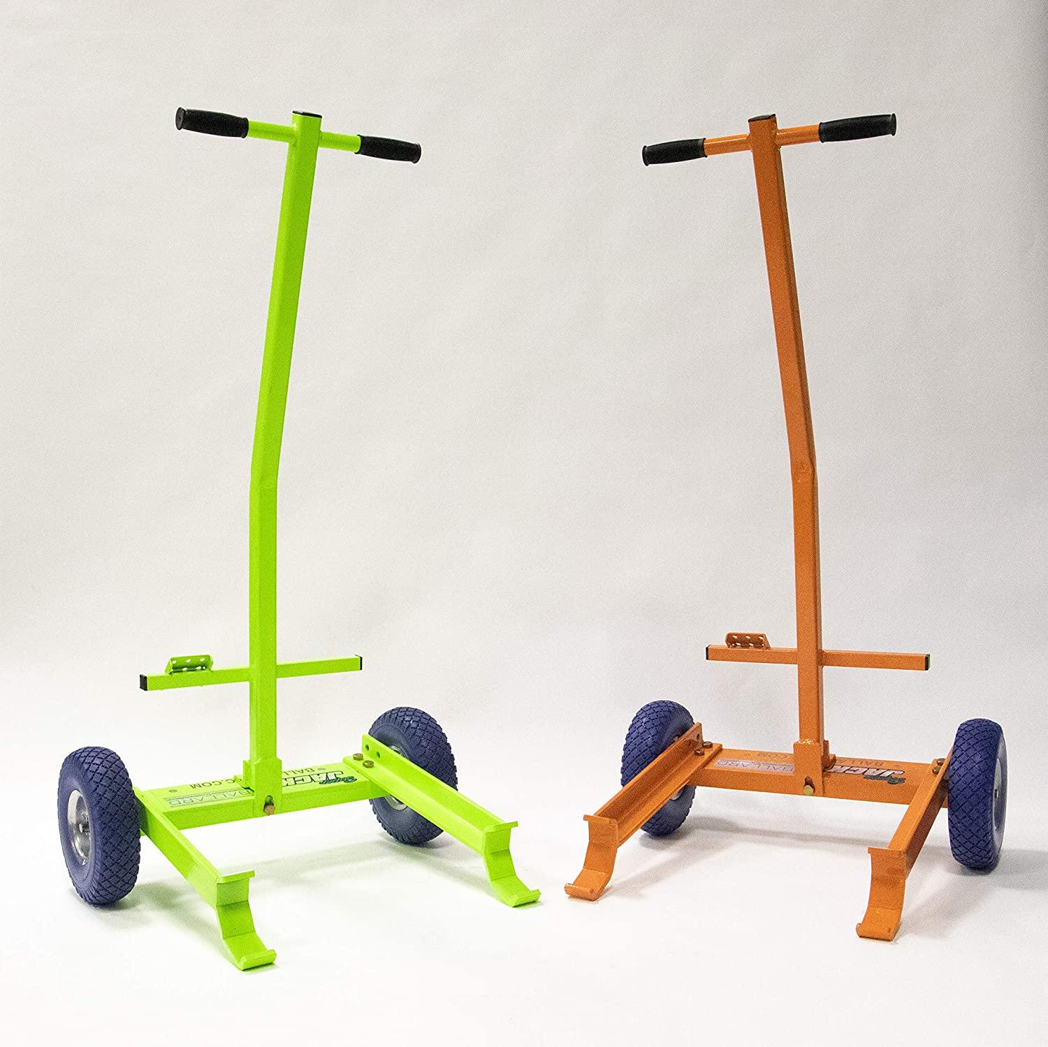 Ballard Inc Super Jack Pro Mower Jack – High Visibility Orange, Heavy-Duty, Compatible with ZTRs, Standers, Walk-Behinds