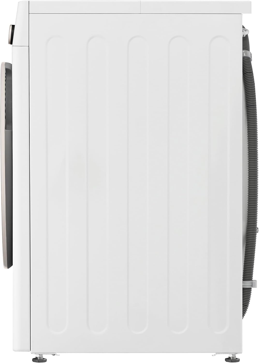 LG F4WV7080, Klasse A, Frontlader-Waschmaschine 8 kg, 1400 U/Min, AI Direct Drive, Wi-Fi, Tiefenreinigung mit Dampf, Groe Kapazitt, TRIPLE A, Auentür aus Sicherheitsglas, 62 x 60 x 85 cm Wei