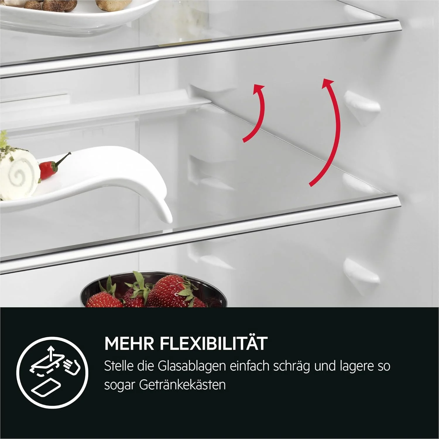 AEG TSK5O881ES Inbouwkoelkast / 880 mm / 142 L / Sleepdeur / E