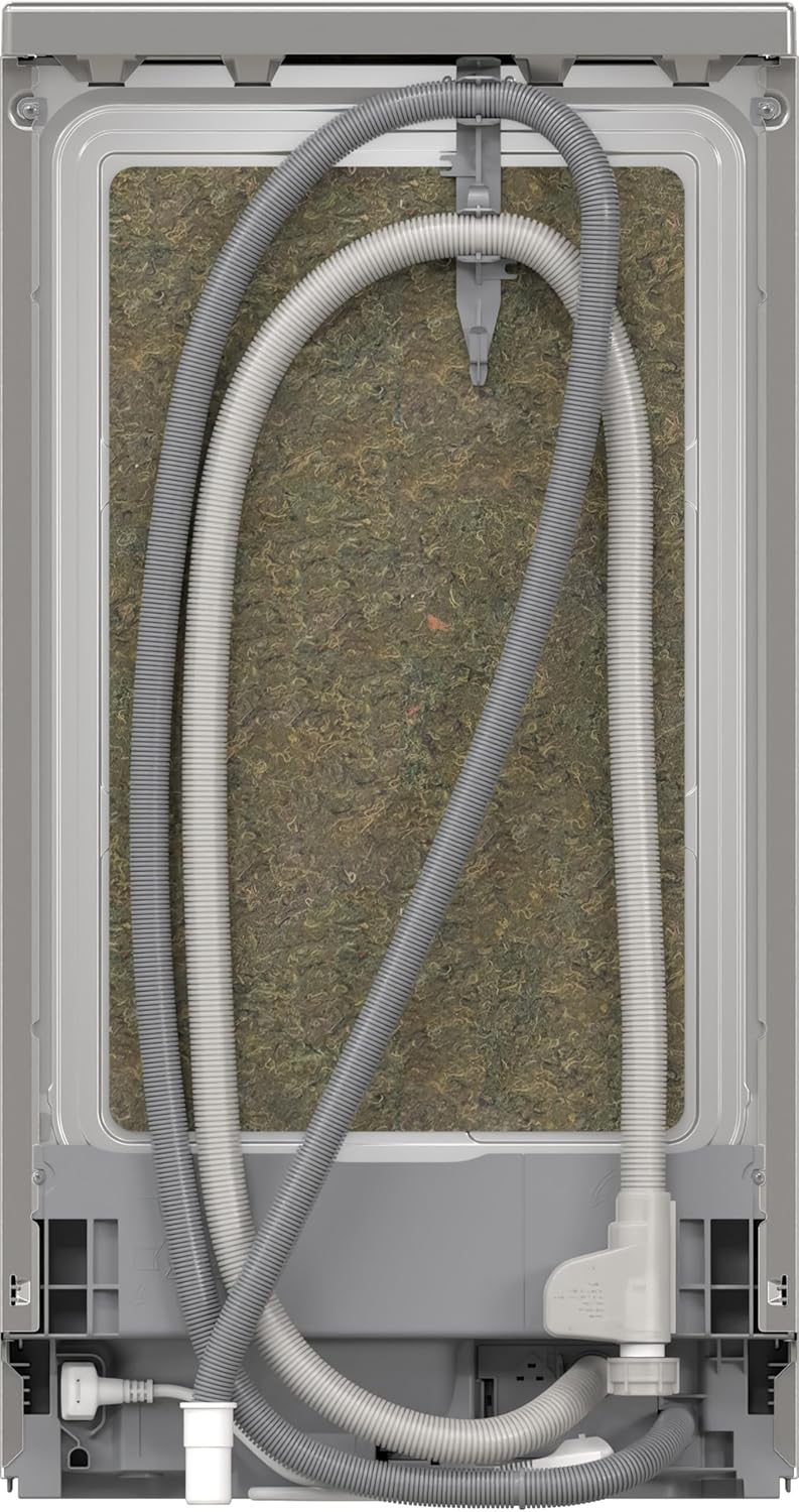 Serie 4, freistehende Spülmaschine, 45 cm, gebürsteter Stahl, Anti-Fingerabdruck
