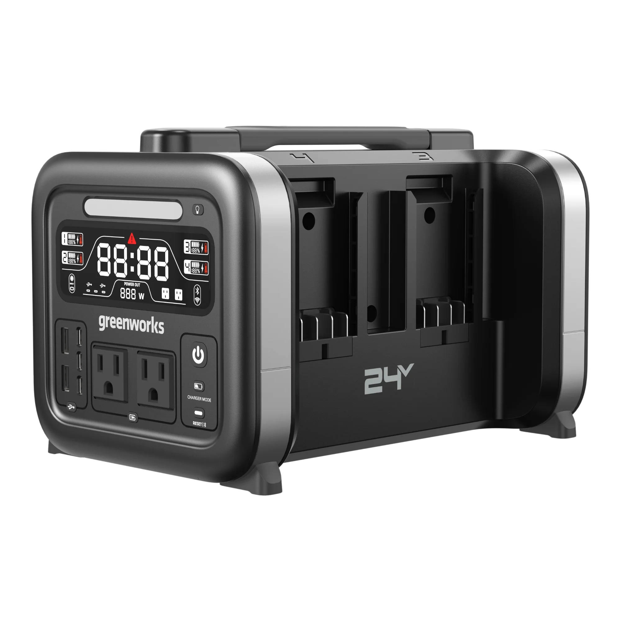 2025 Greenworks 24V 500W Draagbare Energie Station (Alleen Gereedschap)
