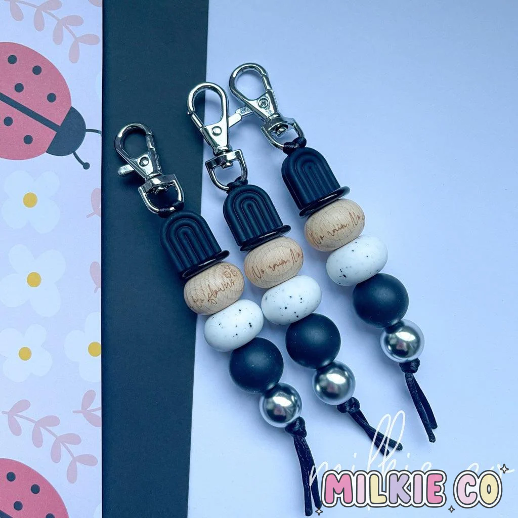 Michaela Beaded Keychain