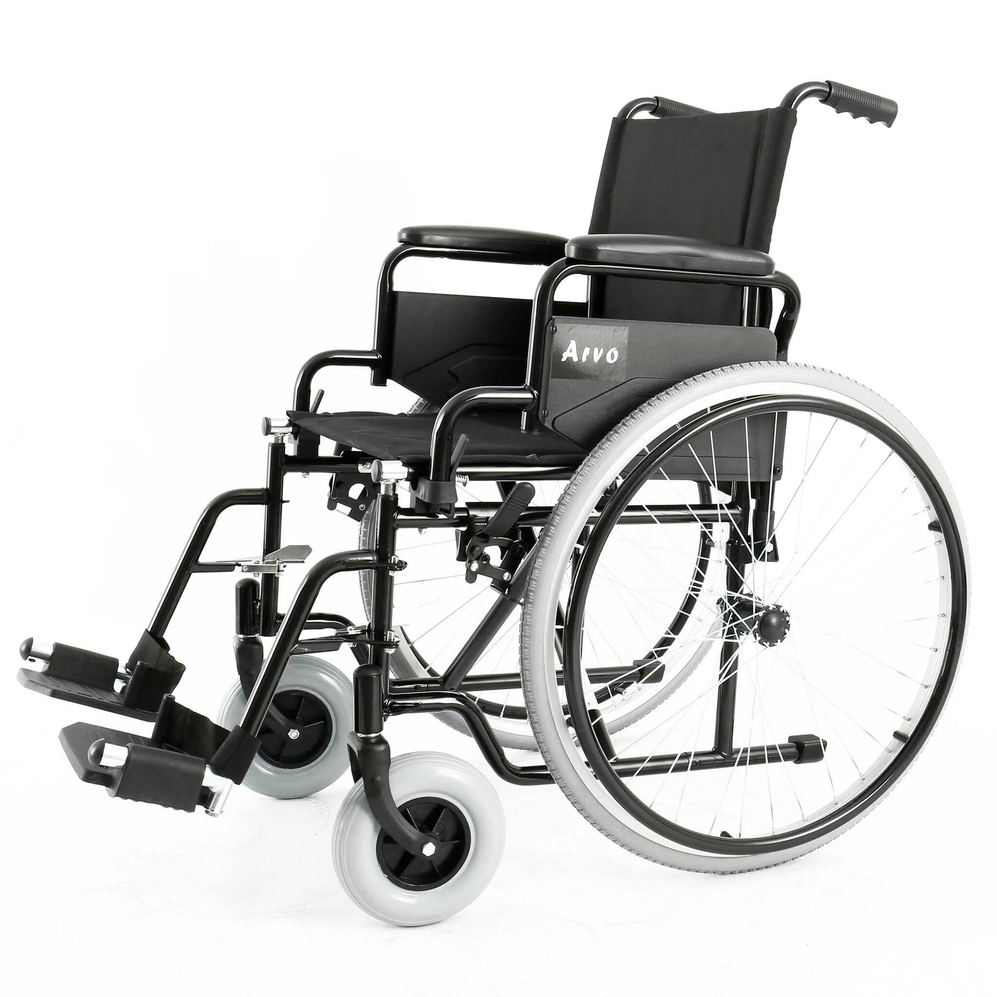 Arvo Rollstuhl Basic, Schwarz
