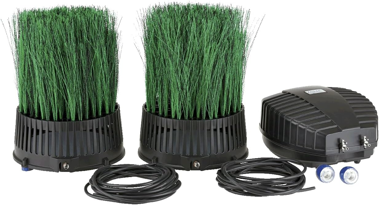 OASE 50249 Teichbel��fter OxyTex Set 1000, Teichbel��ftung, Sauerstoffversorgung, Bel��ftungspumpe, Filtermedium, erh?ht Filterleistung um bis zu 25%