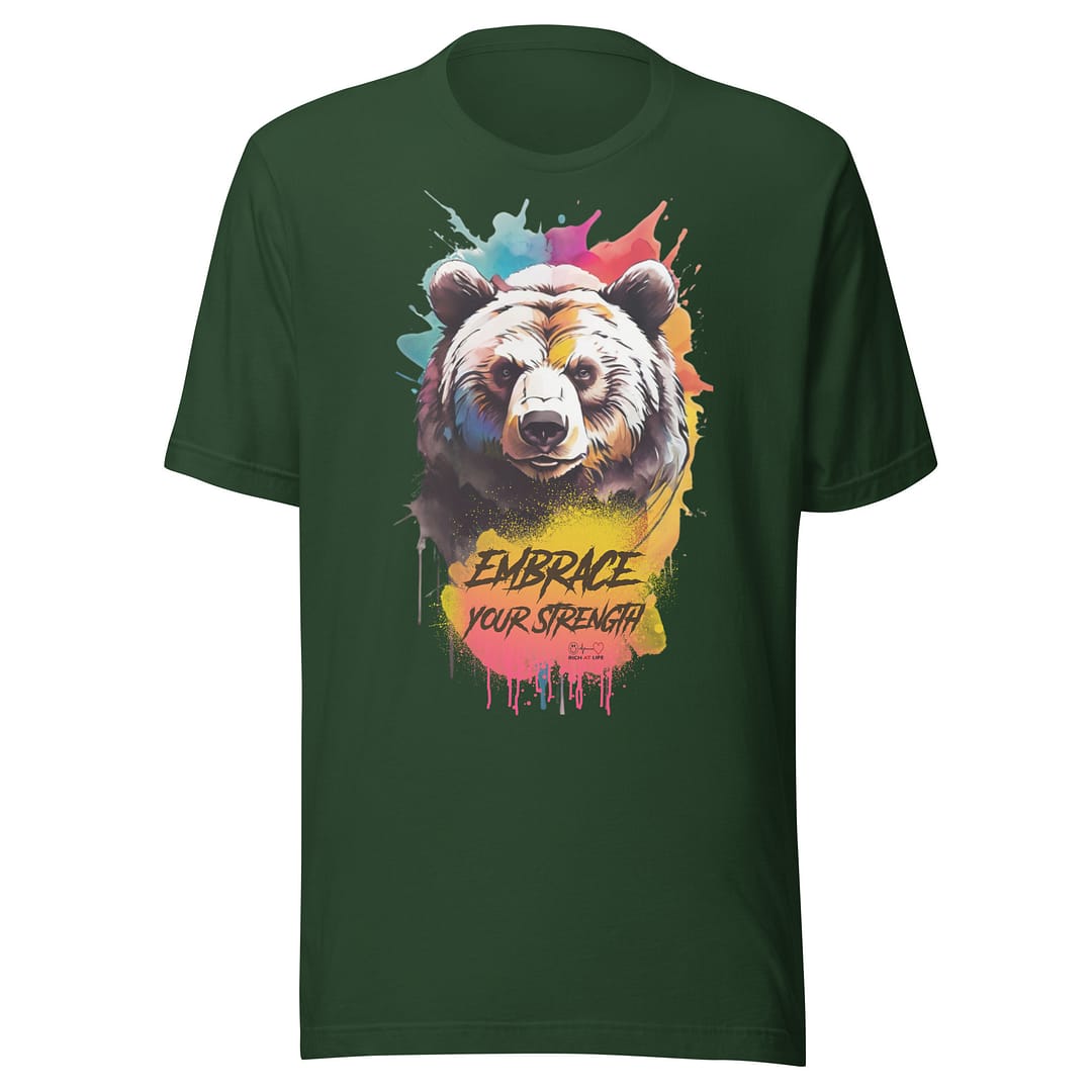 Embrace Your Strength �?Bella + Canvas Tee
