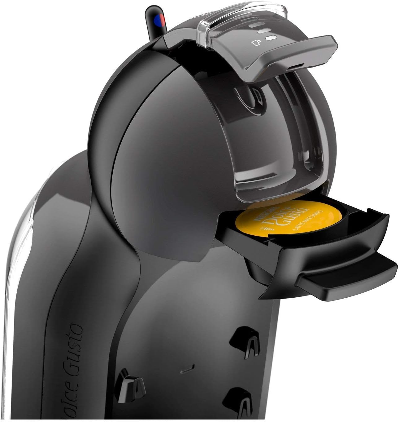 NESCAF DOLCE GUSTO MINI ME by KRUPS arctic-grey/ schwarz automatische Kaffeekapselmaschine