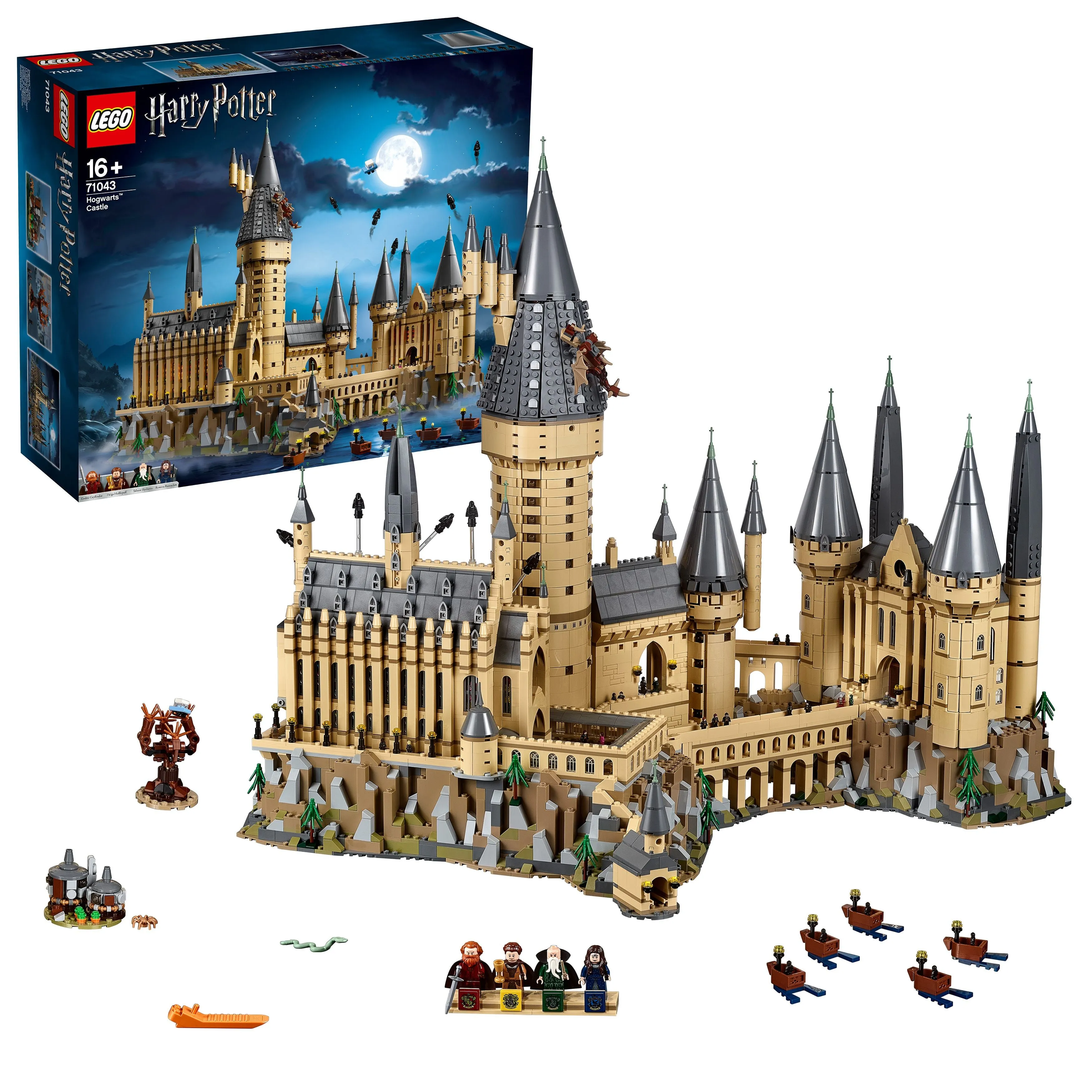 2025 LEGO Het Kasteel Zweinstein 71043 Harry Potter ?C Met meer dan 6000 stenen