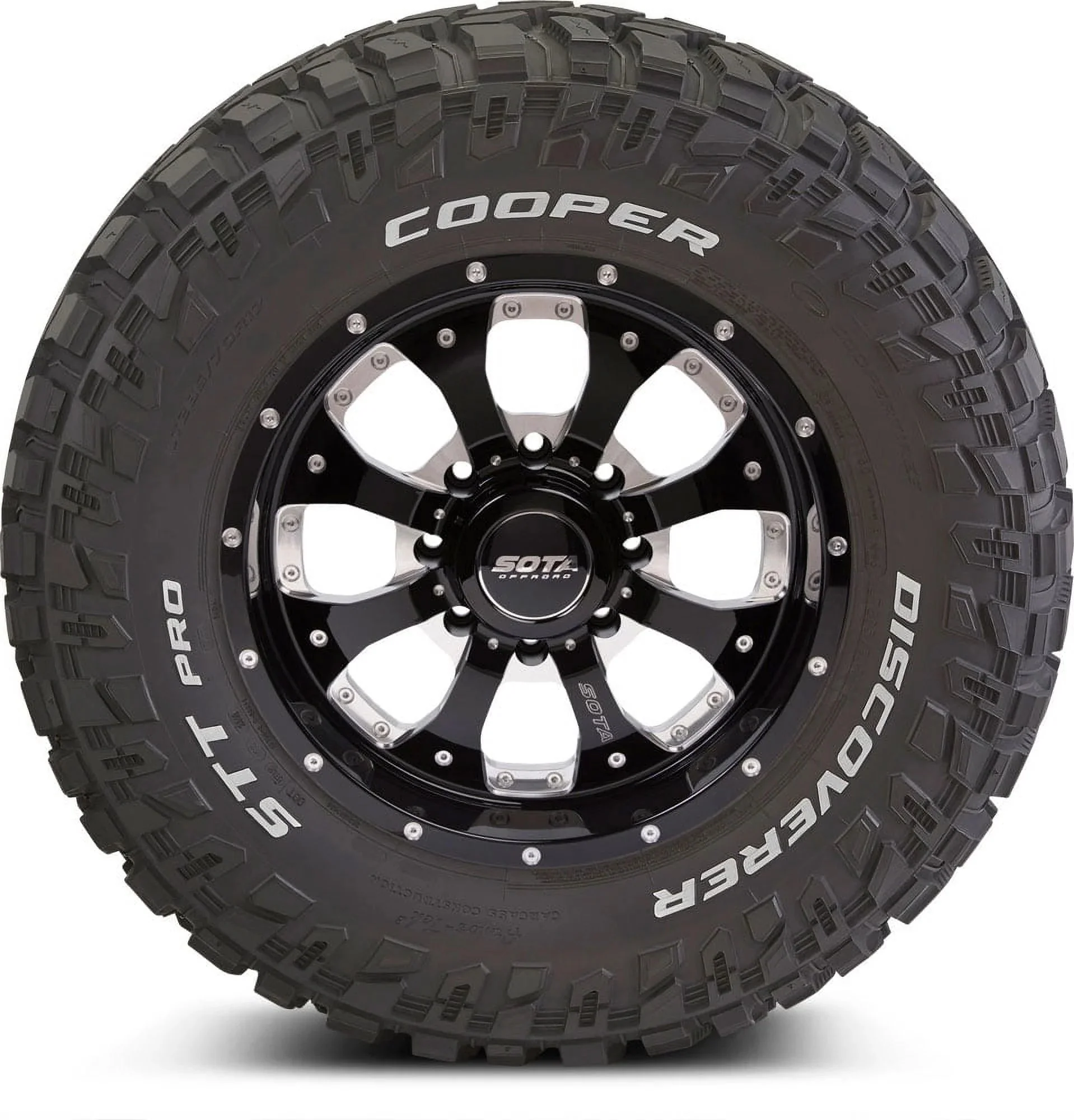 Set of 4 Cooper Discoverer STT Pro LT275/70R18/10 125P Tires ?C Heavy Duty All-Terrain Performance