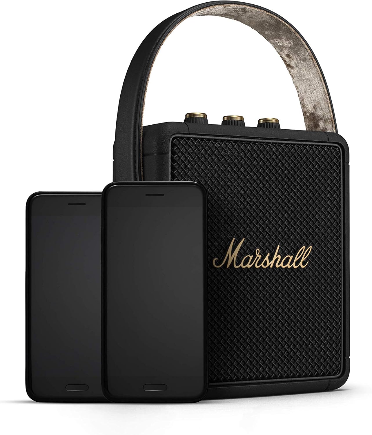 Marshall Stockwell II Portable Bluetooth Speaker - Black&Brass