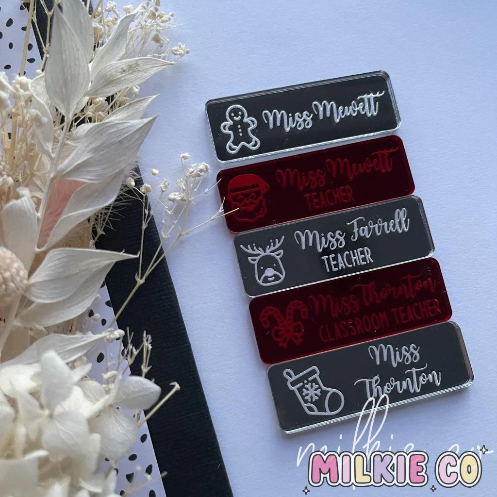 Christmas Name Badges (2022-2024)