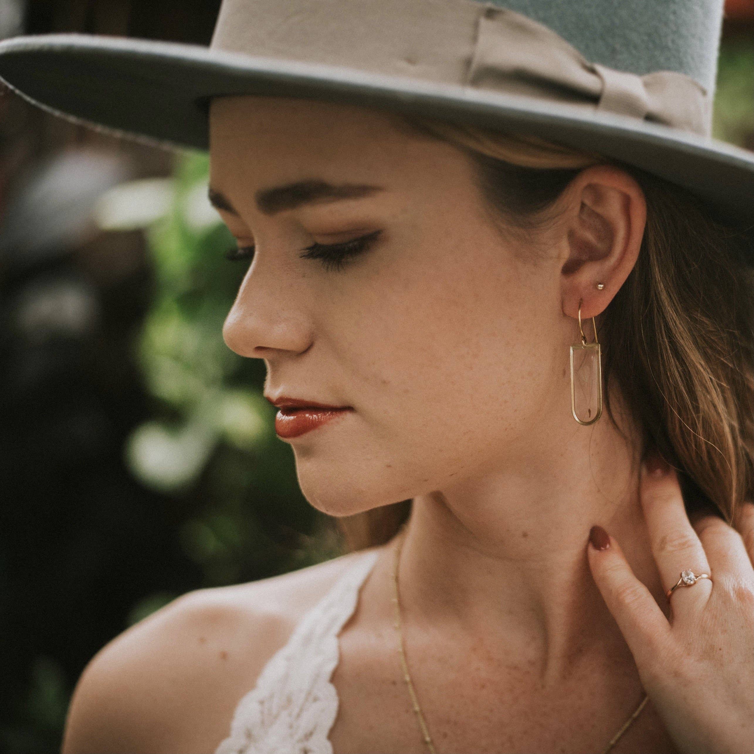 Cathedral Earrings SEED & SOIL BOTANICAL JEWELRY