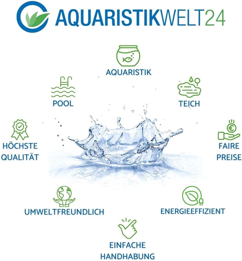 AquaOne Druckteichfilter CPF-30000 I Teichfilter für Teiche bis 60.000 Liter I Bio Teich Filter inkl.55 Watt UVC Klärer mit Kurbelreinigung I schwebealgenfreies klares Wasser