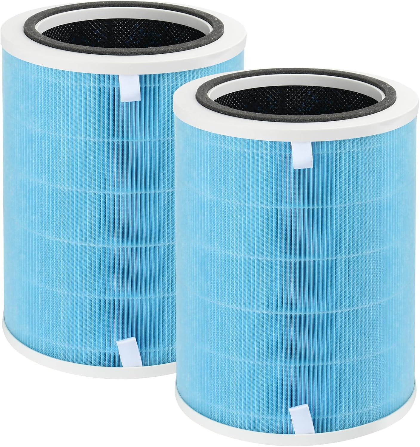 True HEPA-Ersatzfilter, kompatibel mit Proscenic A9 und TOnEnergy, Ganiza G300S Luftreinigern, auch kompatibel mit Probreeze PB-P07 und Insignia NS-APMWH2, BLITZHOME BH-AP450, 2 Stück