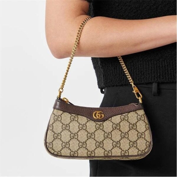 Gucci women's Ophidia Mini GG canvas shoulder bag