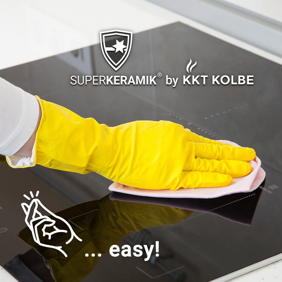 Autarkes Herdset: 60cm Einbaubackofen EB8017ED | 59cm Induktionskochfeld IH85901FZ | Katalyse | Pizzafunktion | Grill | Umluft | Heißluft | Automatik-Timer | SET8017IH592FZ