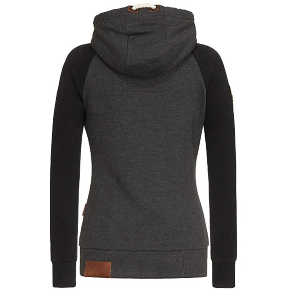Damen Slim Fit Hoodie - Gemütlicher Fleece-Kapuzenpullover