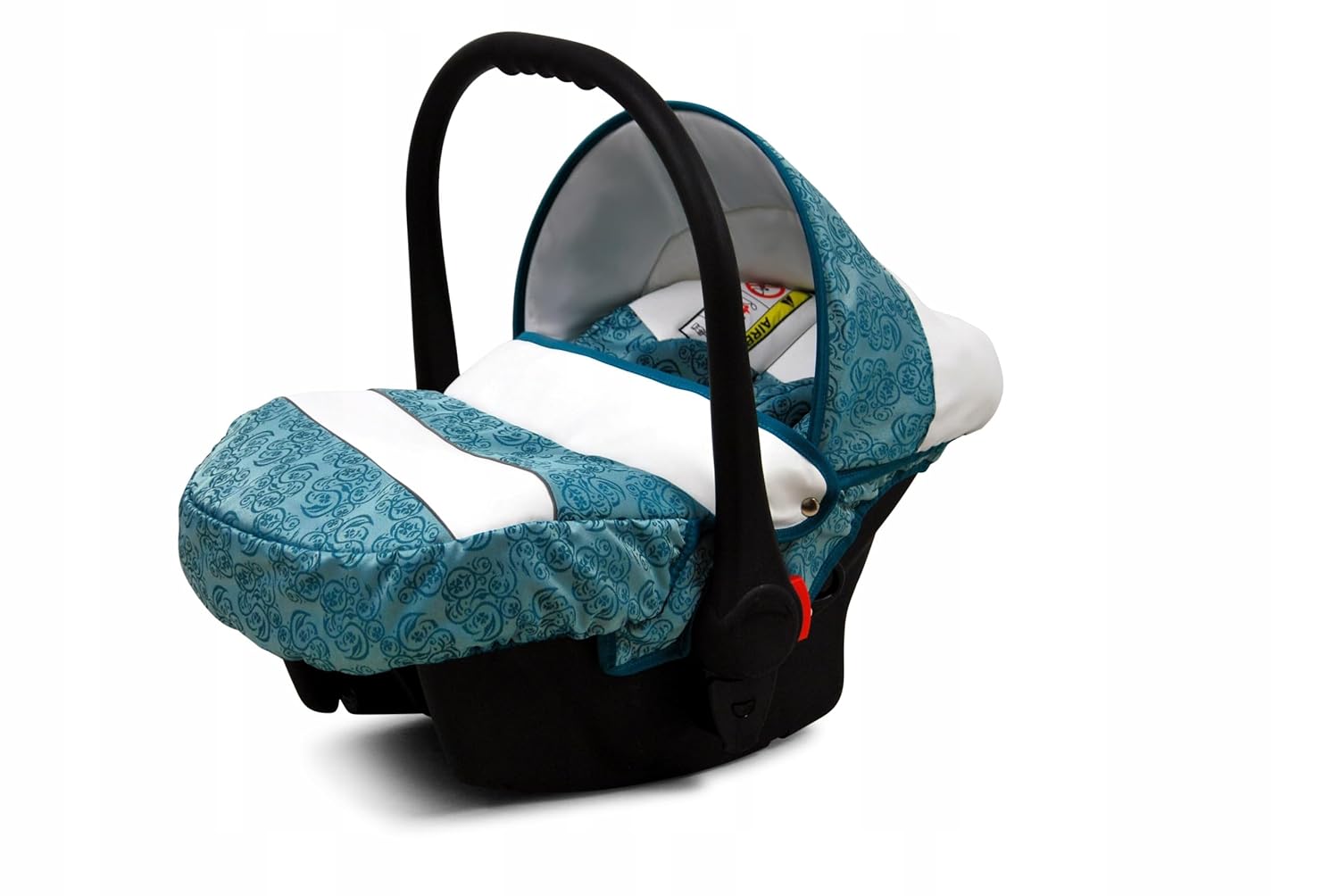BabyLux® Bambimo Kinderwagen Set 3 in 1 - White Lux - incl. Babywanne, Buggy Sportsitz, Auto-Babyschale - Autositz - Kinderwagenset - Kombikinderwagen mit Wickeltasche, Regenschutz usw.