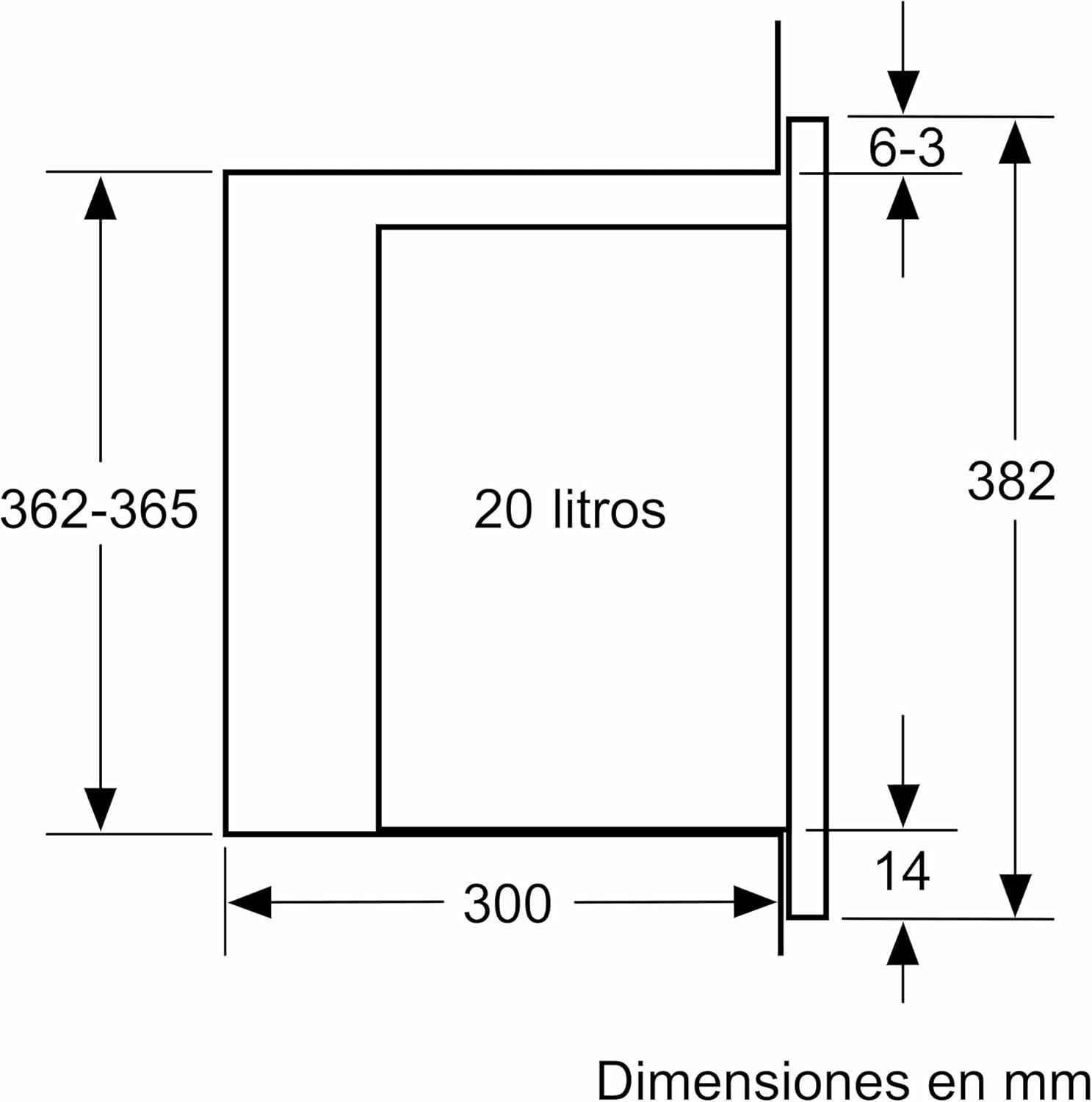 Balay - Microondas integrable, Control Comfort, Aqualisis, Cristal blanco, 3CG5172B2