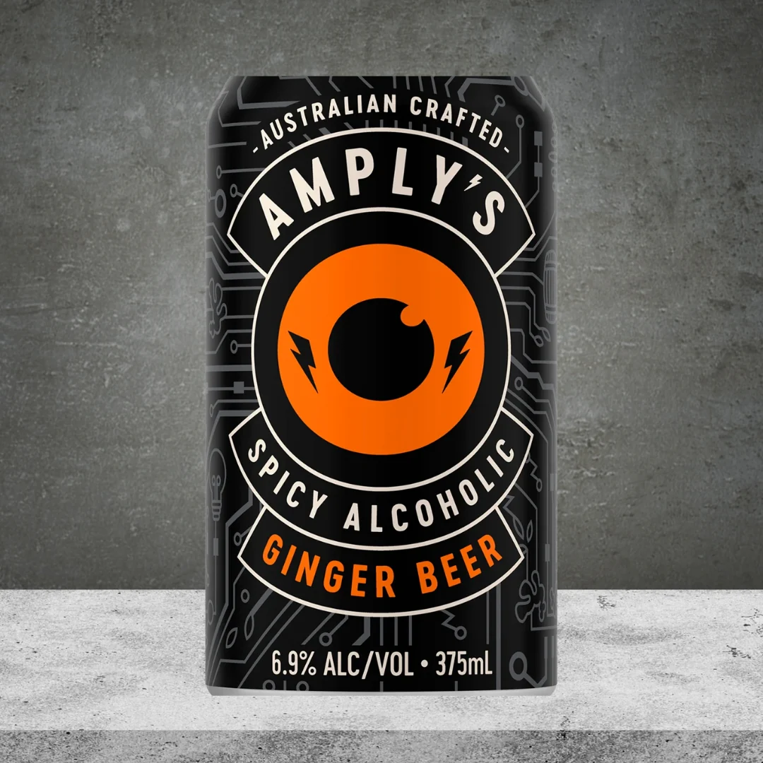 Amply's Spicy Alcoholic Ginger Beer 375ML