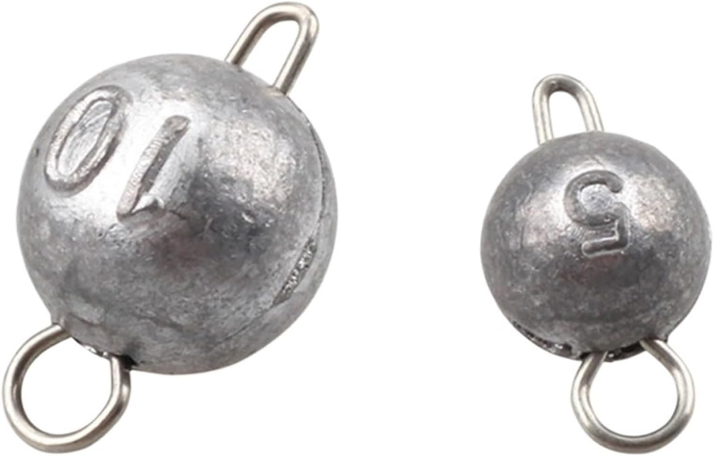 50 Stück/Lot Angelbleikopf-Gewichte for Jig-Köder, geeignet for Softbait-Zubehör, 3 g–14 g