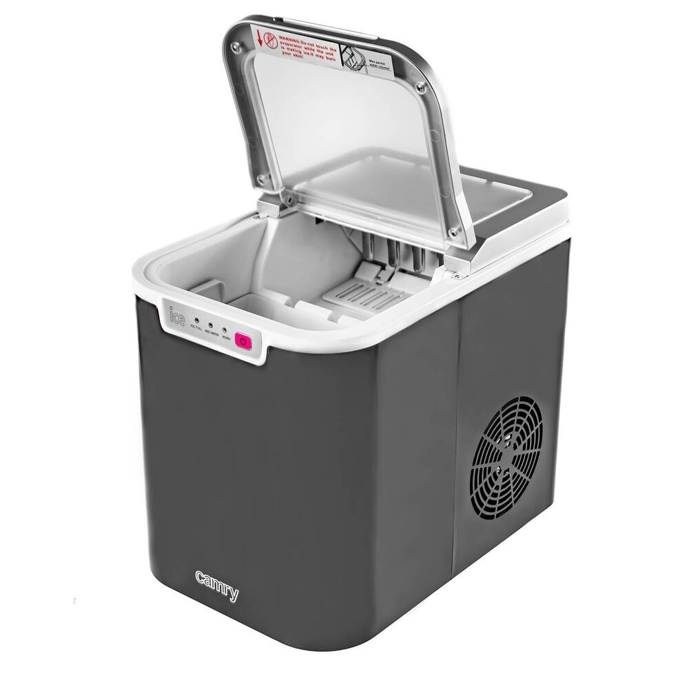 Kostkarka do lodu Camry CR 8073, 12 kg/24 h, czarna