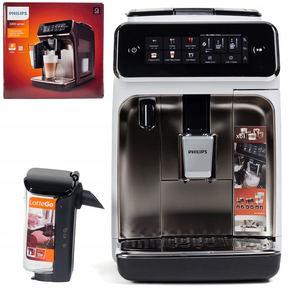 Ekspres do kawy PHILIPS EP3343/90 1500W Automatyczny Ciśnieniowy LatteGo