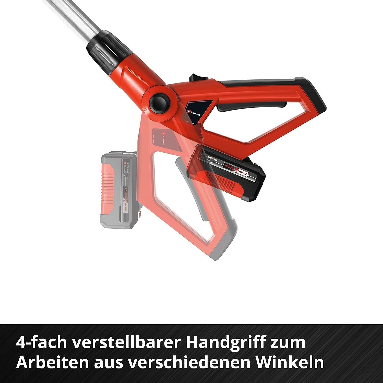Einhell Akku Multifunktionswerkzeug GE-HC 18 Li T-Solo (2-in-1 Heckenschere und Motorsäge, Oregon Schwert, ohne Akku & Ladegerät)