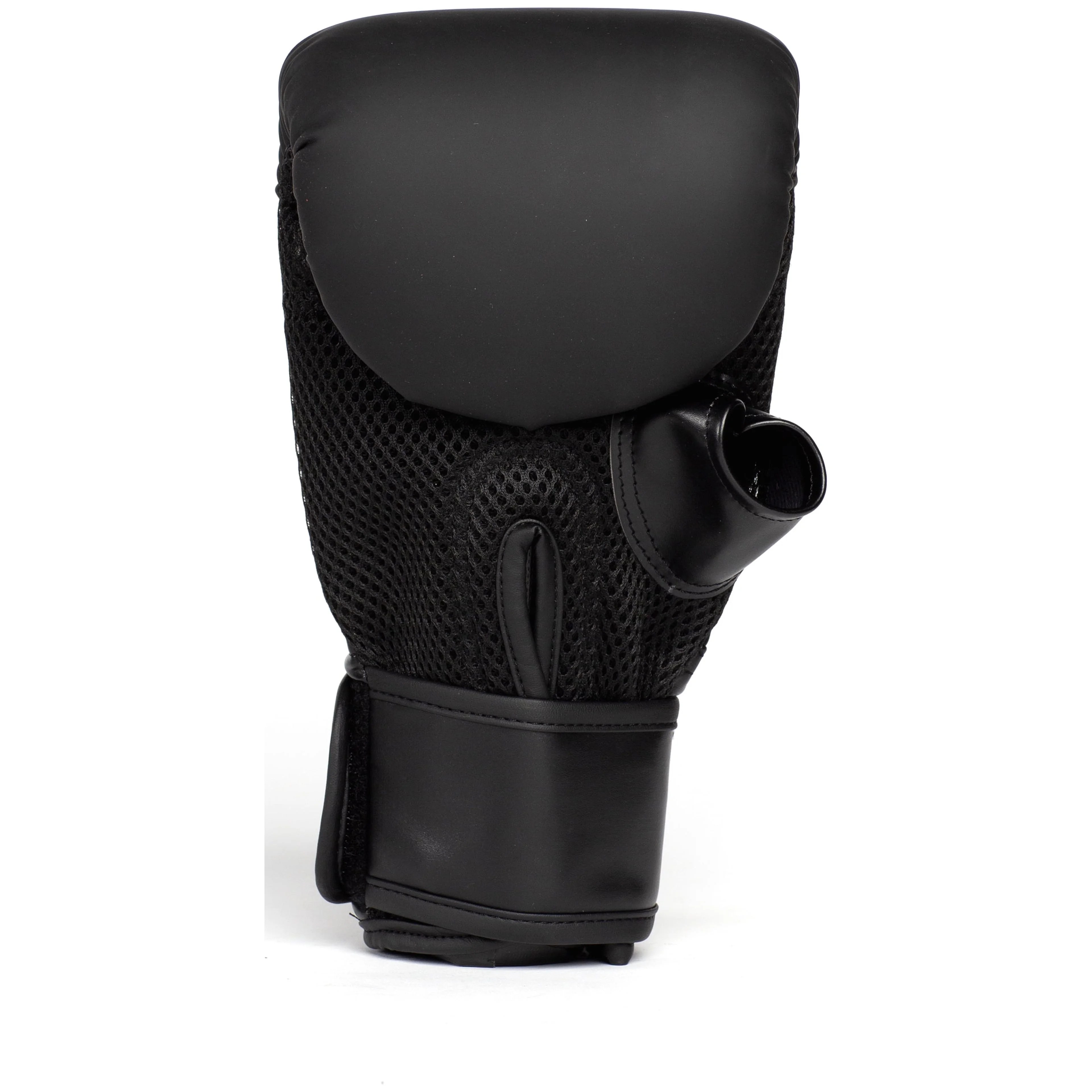 Everlast Durable Heavy Punching Bag with Handwrap and Elite Cardio Gloves, Black