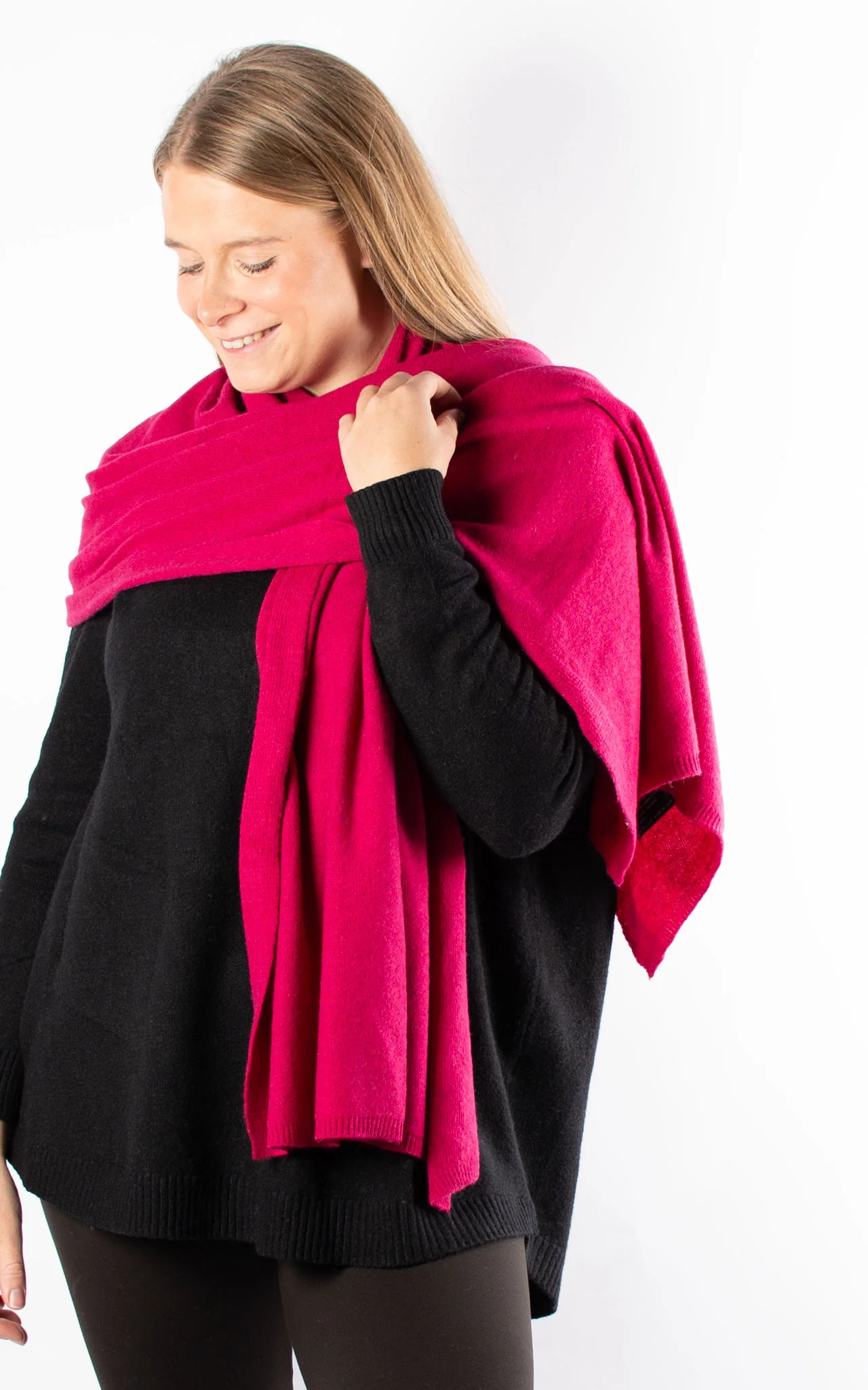 Scarf | Plain | Hot Pink