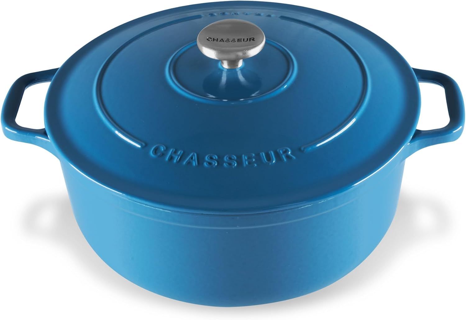 Chasseur 28cm Sky Blue French Oven, 6.1L - Premium Quality Made in France