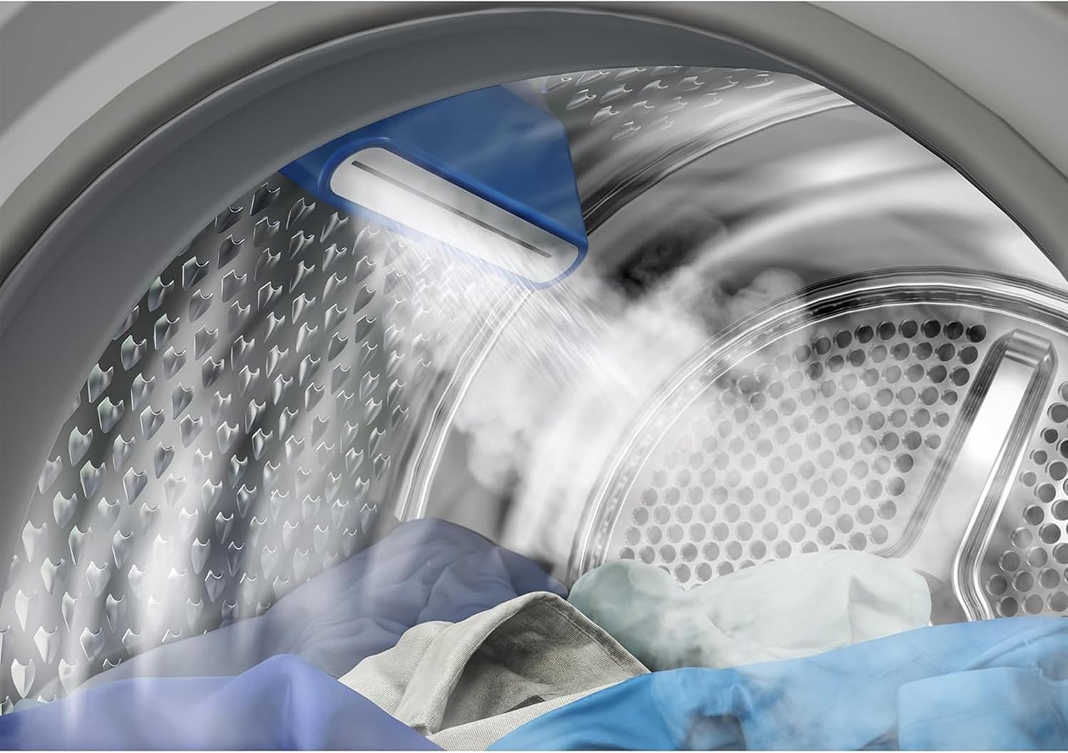 Beko Waschmaschine 8kg, Stiftung Warentest GUT (1,9)*, 1400 U/min, SteamCure Dampffunktion, AquaWave Schontrommel, StainExpert Programm, B5WFT78410W, Weiß