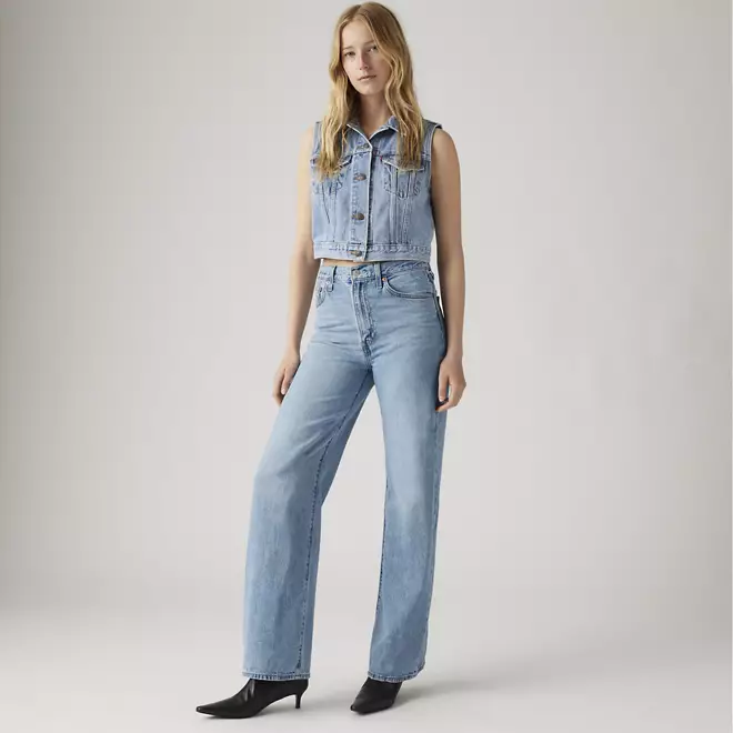 Levi’s Jeans Wide Leg Damen Ribcage